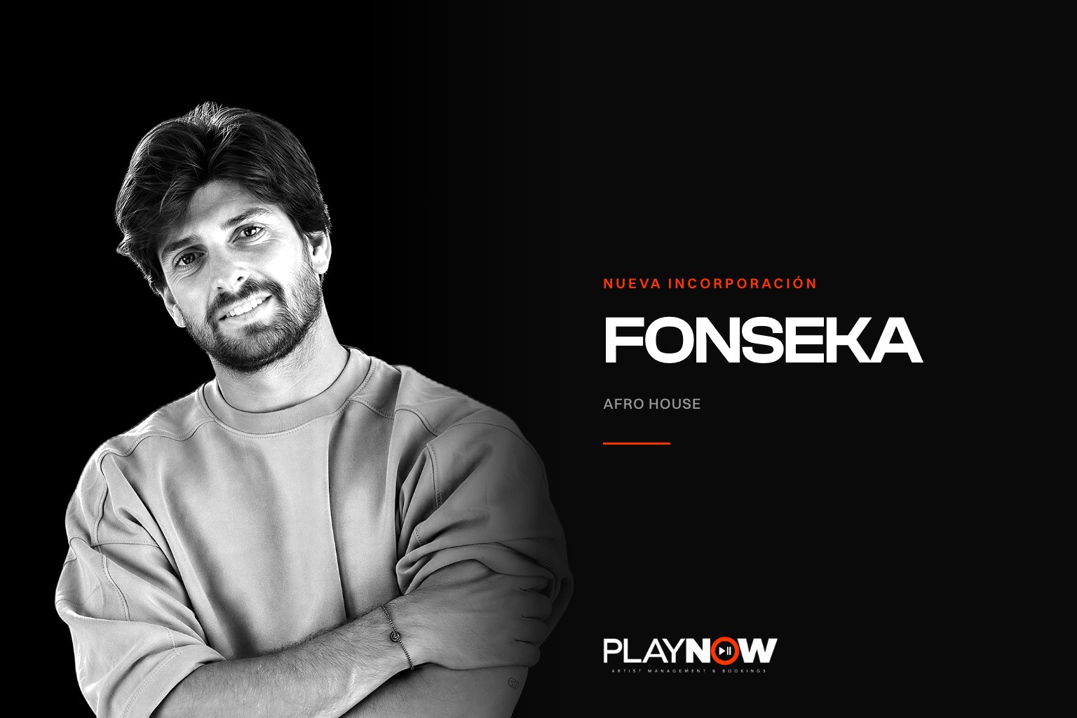 Fonseka, DJ de melodic house, afro house y nu disco, retrato para PLAYNOW