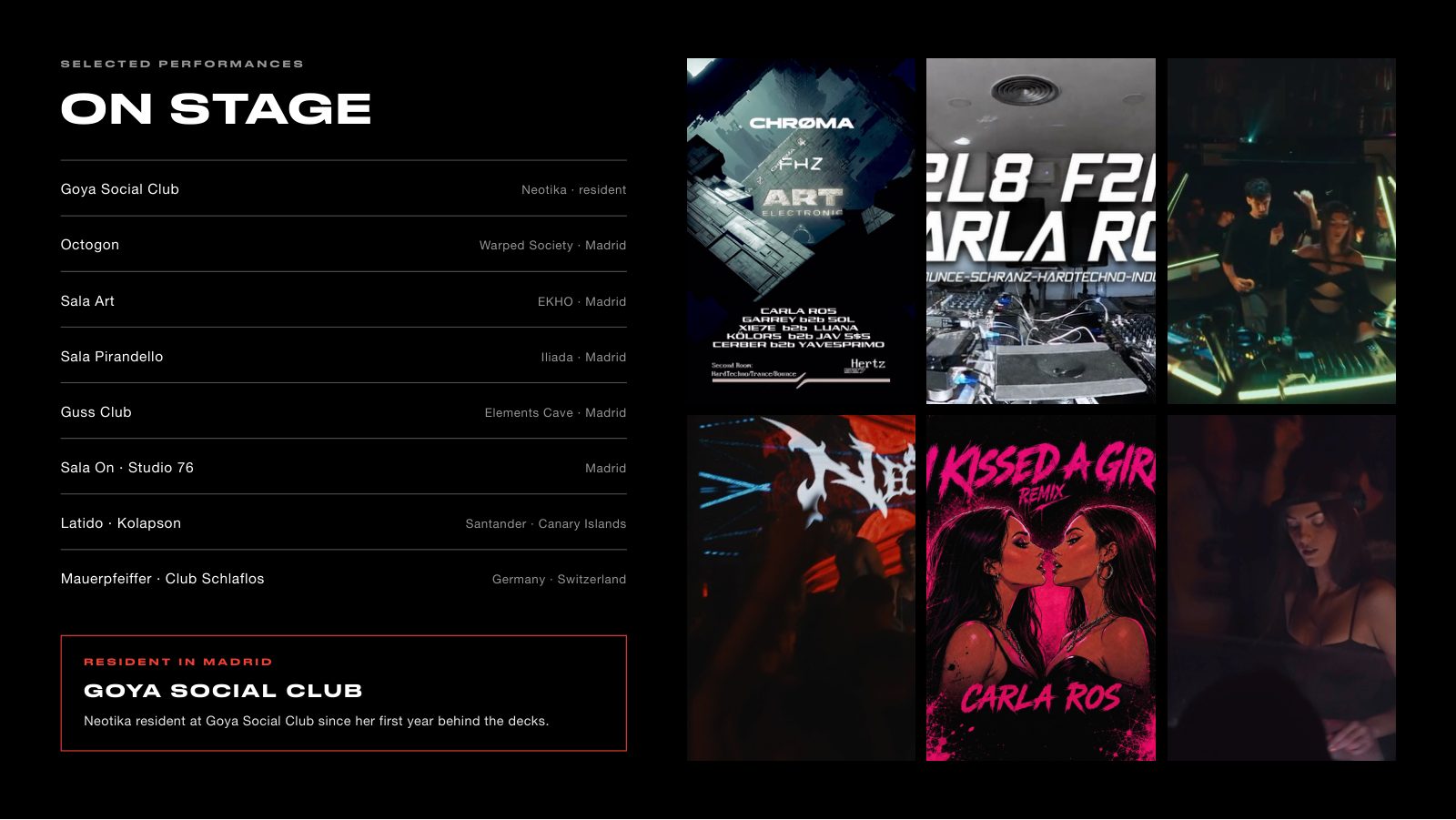 Carla Ros · Press kit · 4/7