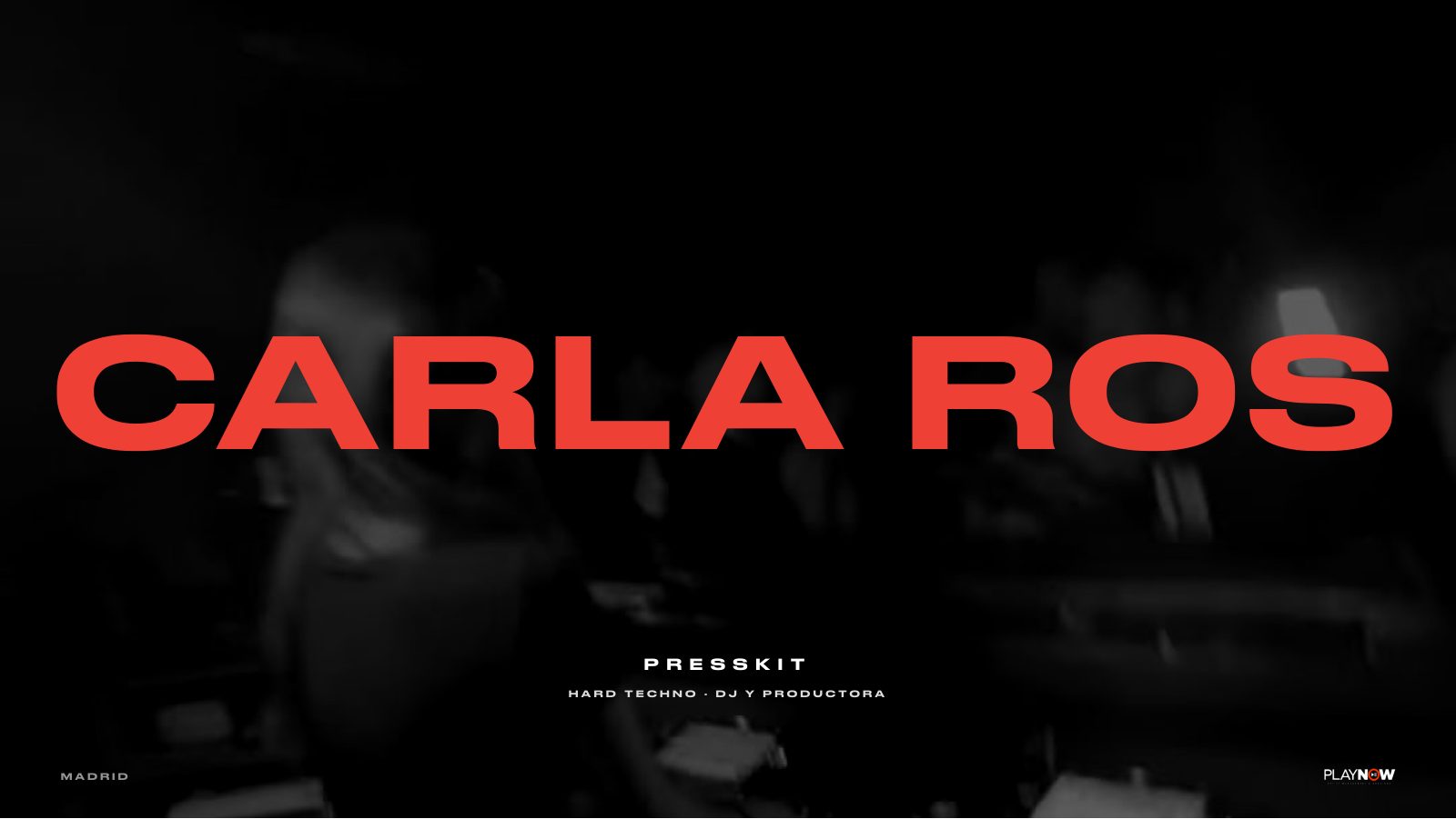 Carla Ros · Press kit · 1/7