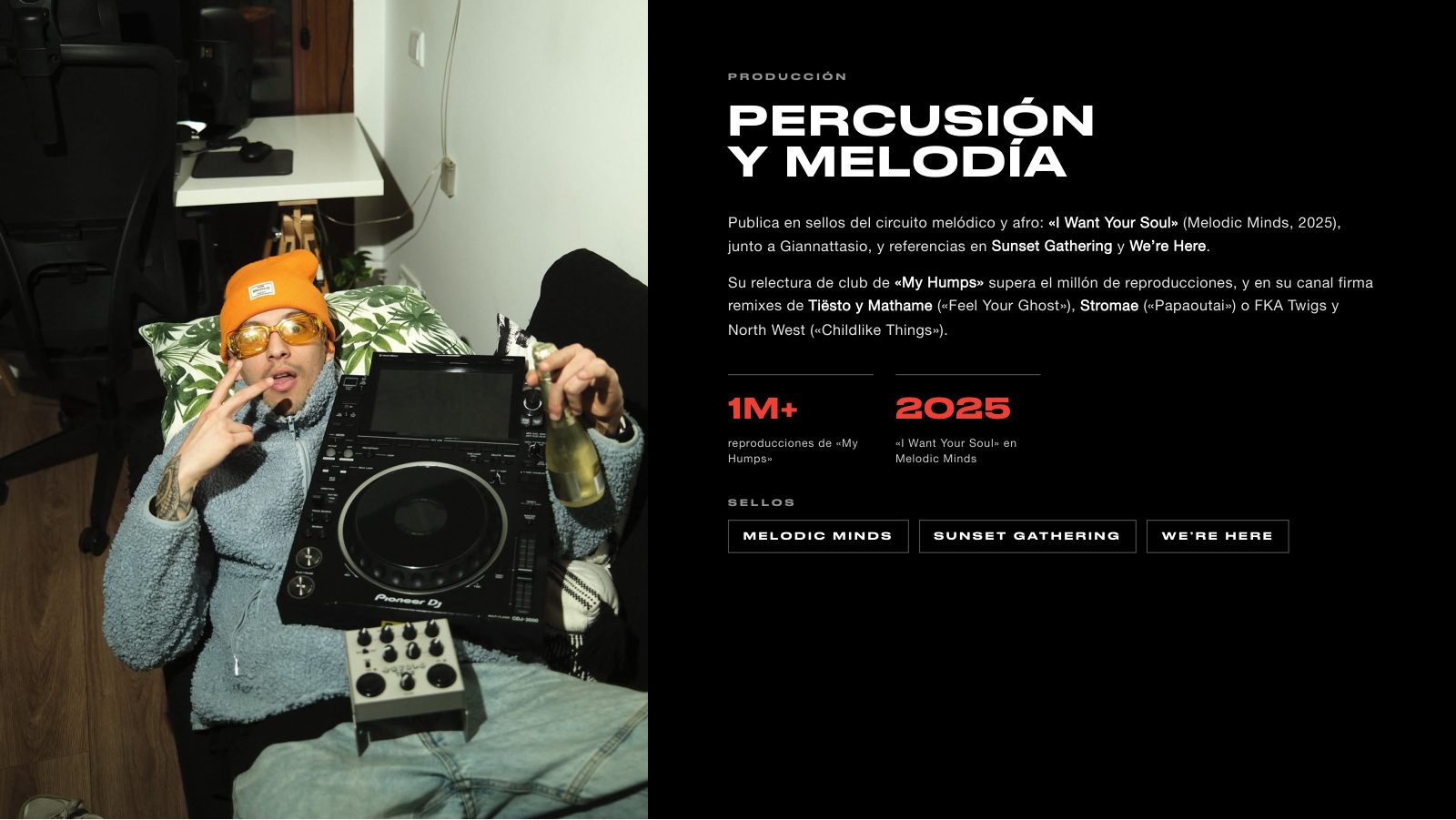 Chris Estrella · Press kit · 3/7