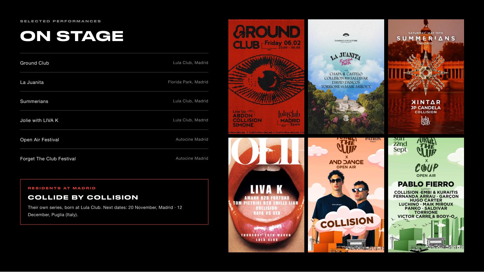 COLLISION · Press kit · 4/7