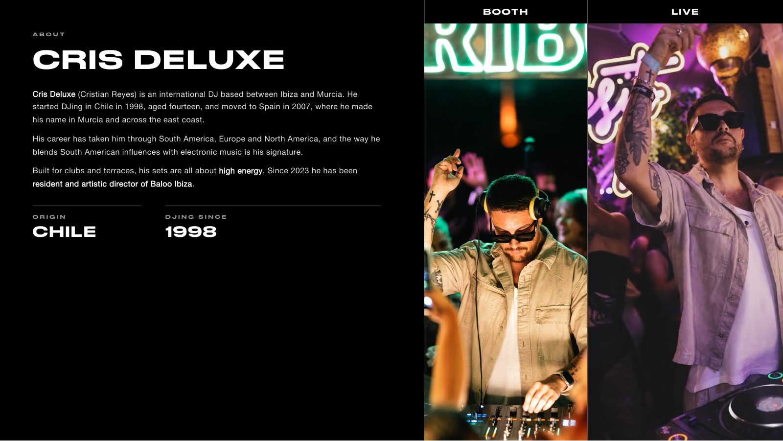 Cris Deluxe · Press kit · 2/7