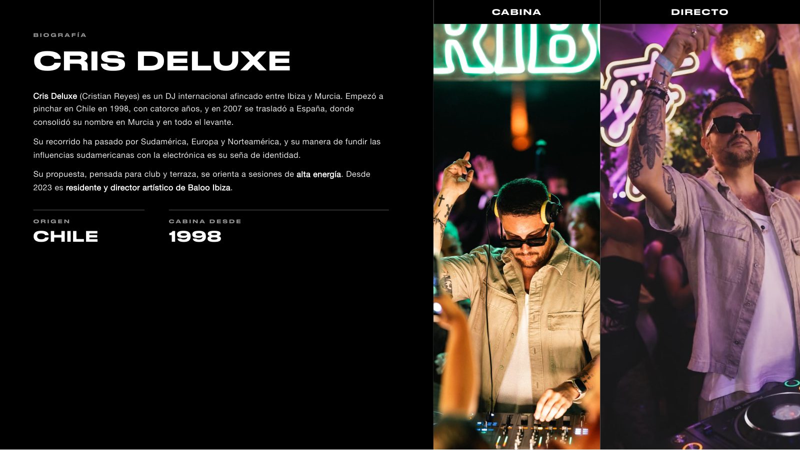 Cris Deluxe · Press kit · 2/7