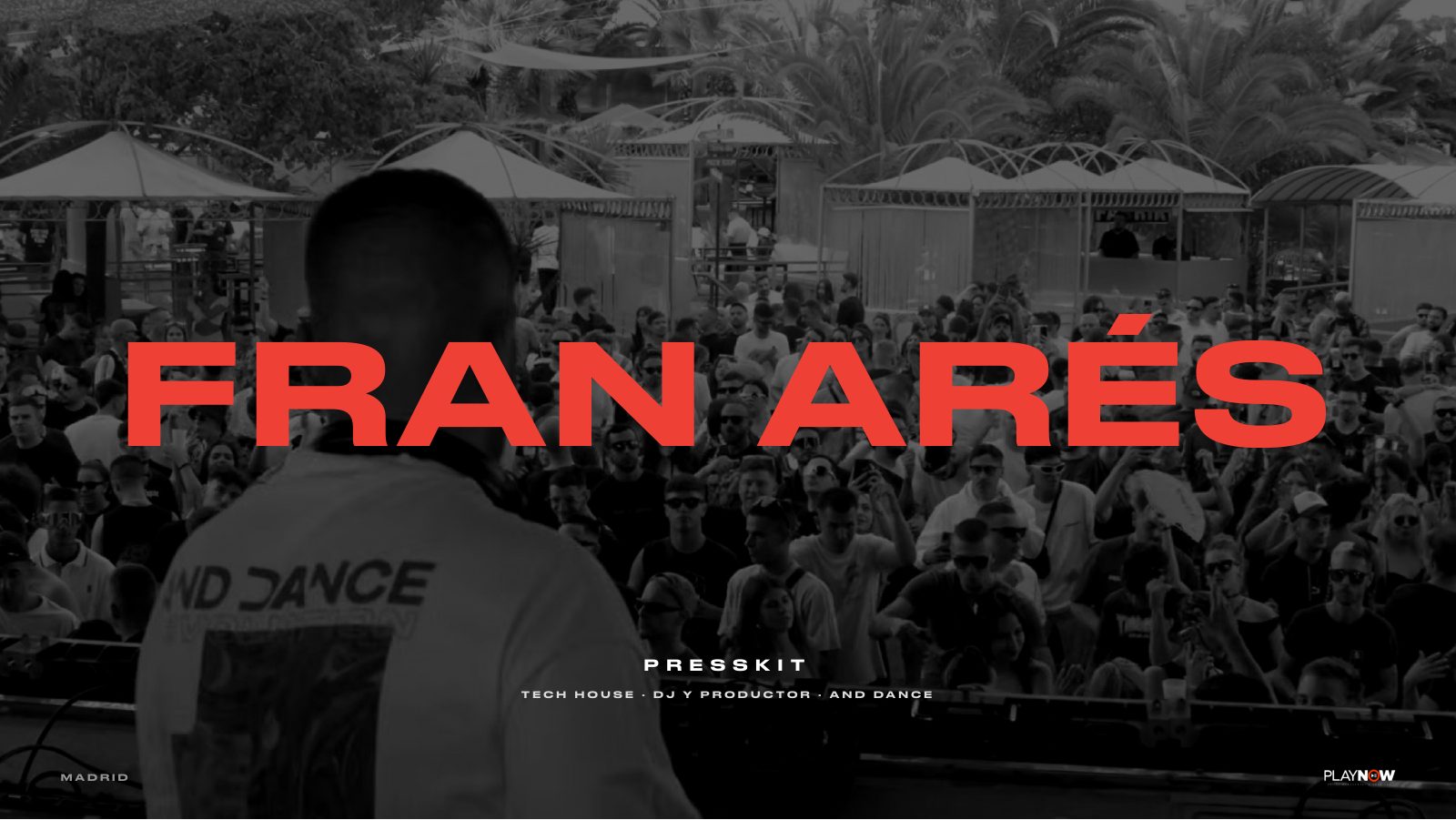 Fran Arés · Press kit · 1/8