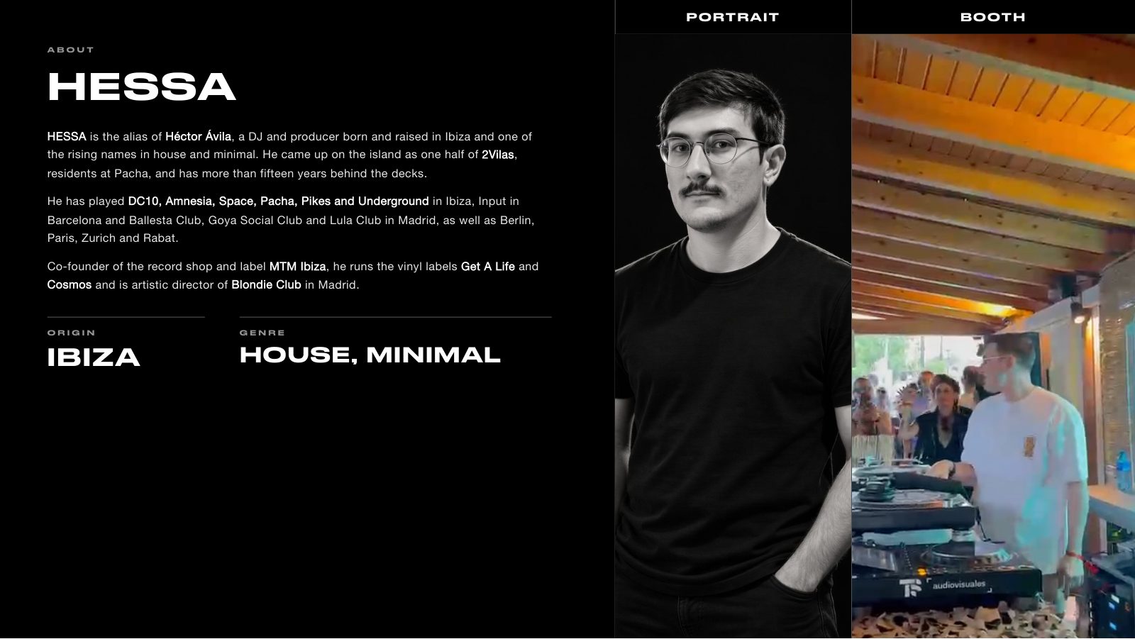 HESSA · Press kit · 2/8