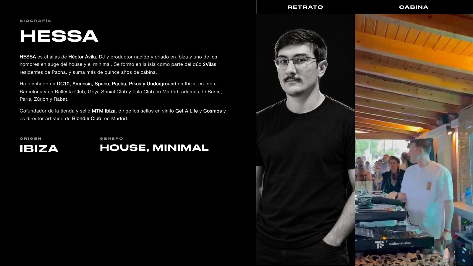 HESSA · Press kit · 2/8