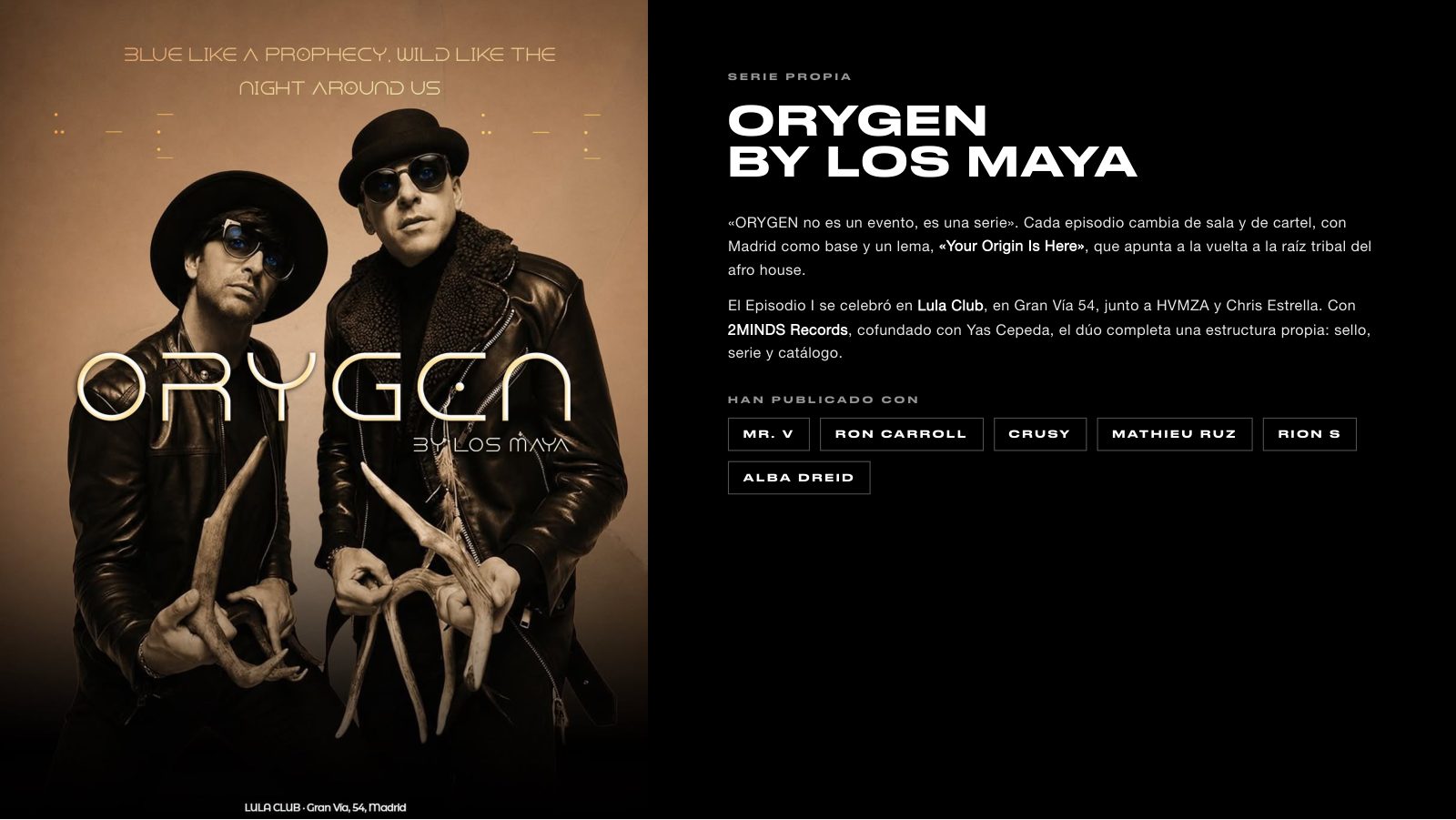 Los Maya · Press kit · 3/8