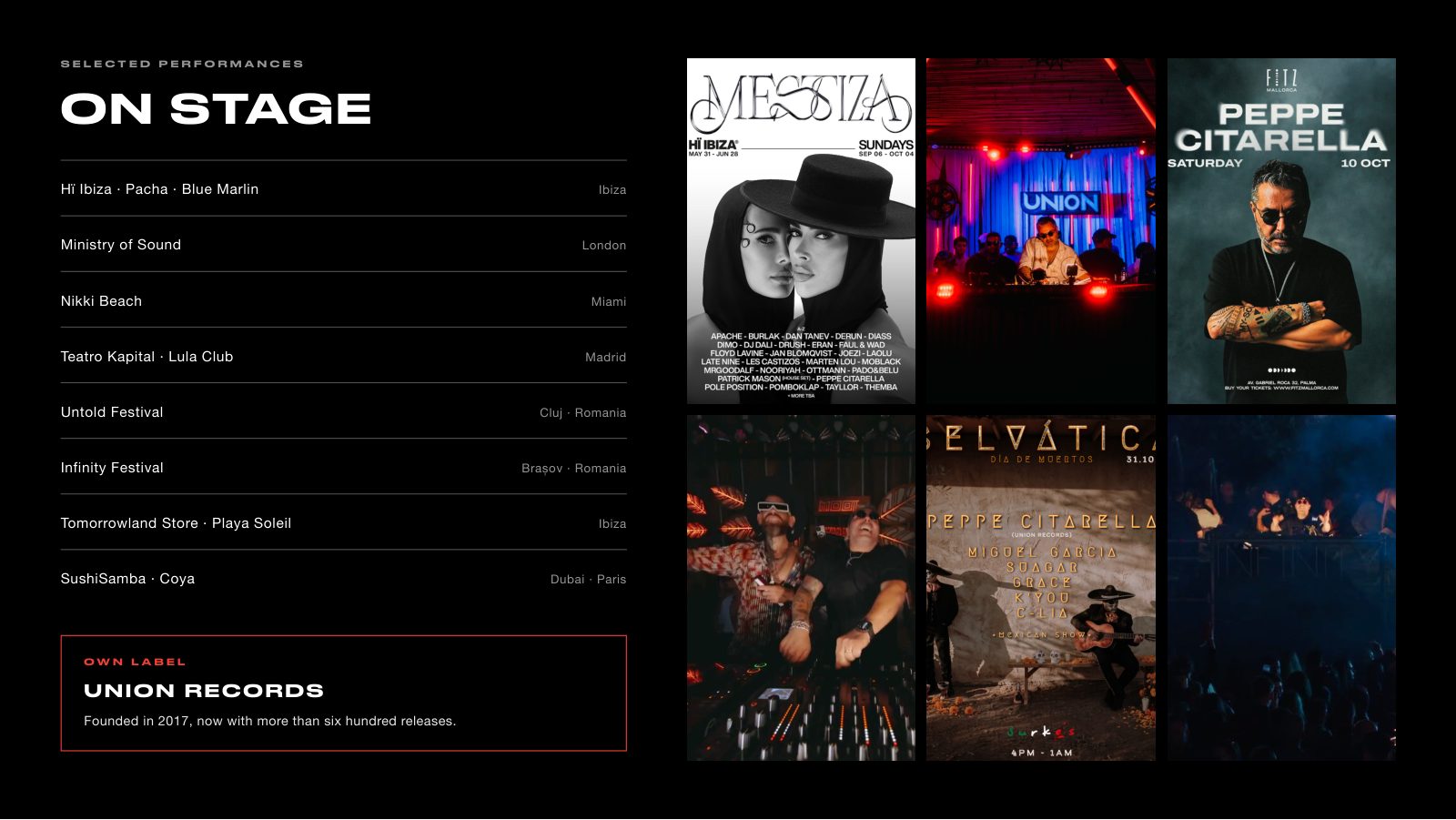 Peppe Citarella · Press kit · 4/7