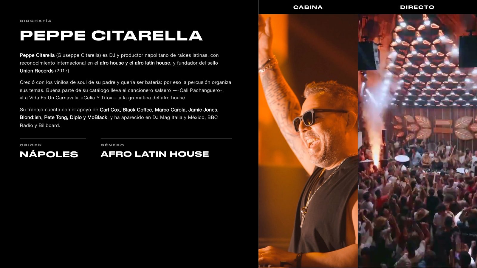 Peppe Citarella · Press kit · 2/7