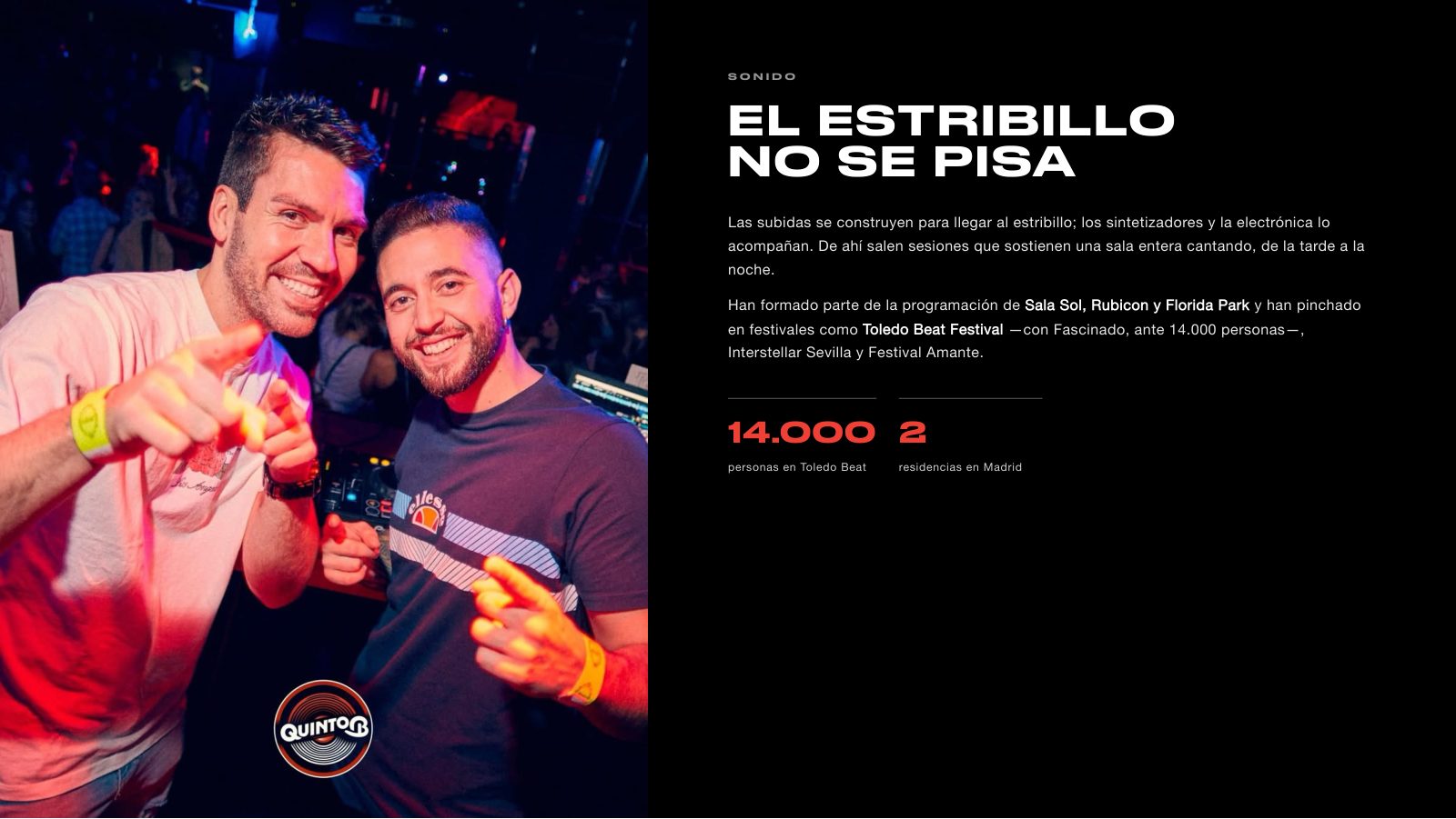Quinto B · Press kit · 3/7