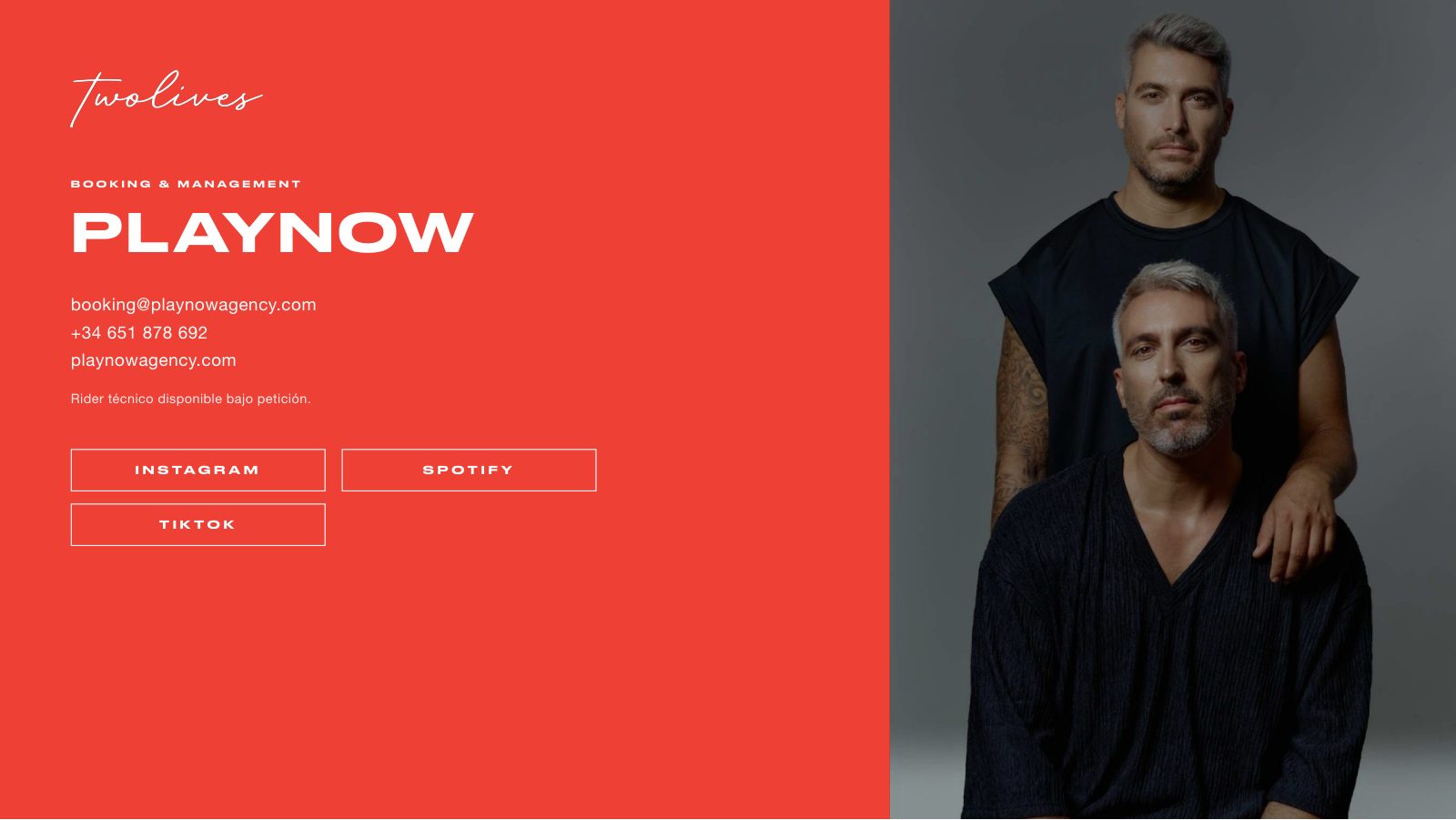 Two Lives · Press kit · 7/7