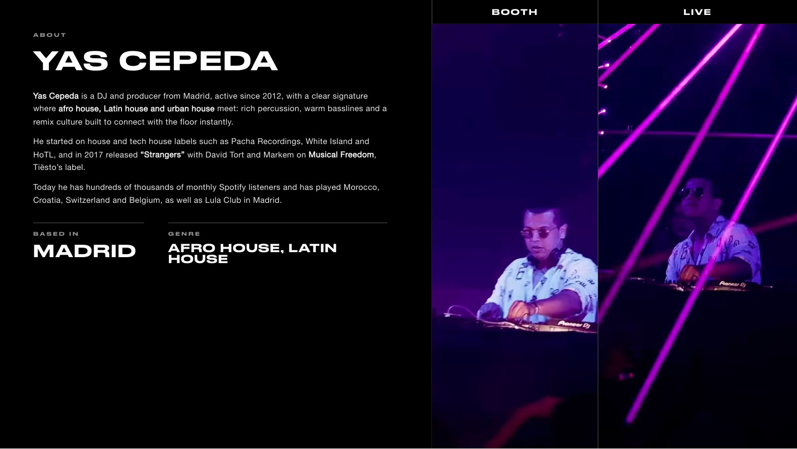 Yas Cepeda · Press kit · 2/7
