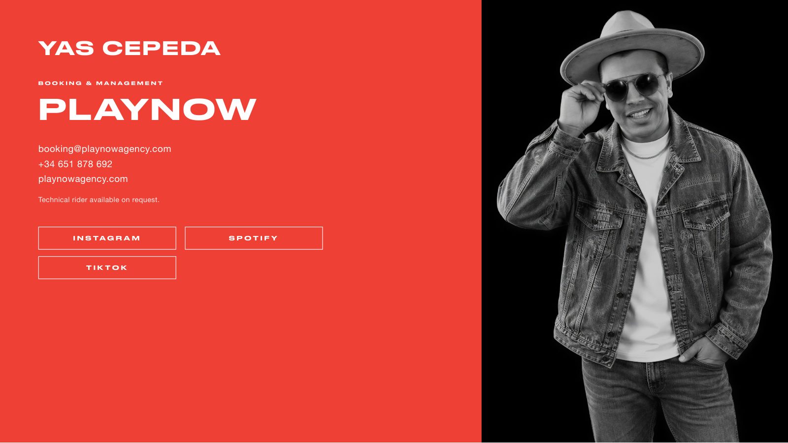 Yas Cepeda · Press kit · 7/7