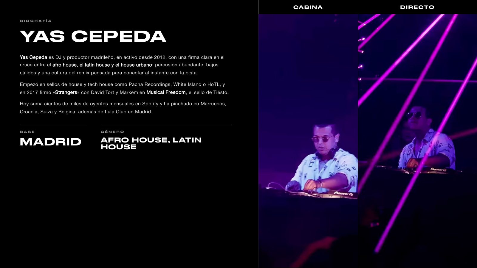 Yas Cepeda · Press kit · 2/7
